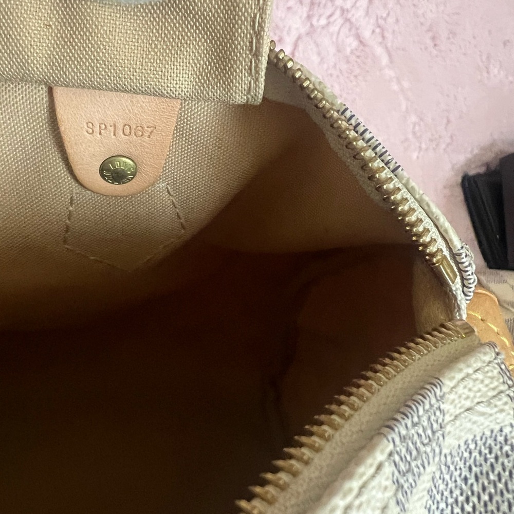 Louis Vuitton Speedy 30 Damier Azur - Picture 17 of 17